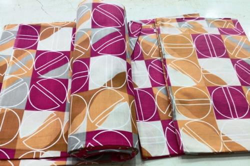 BEDSHEET ERODE AHEMADHABAD PRINT 90 X108 2 PILLOW COVER